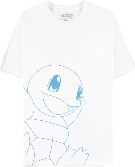 Pokémon - T-shirt Homme Carapuce - XS - Wit