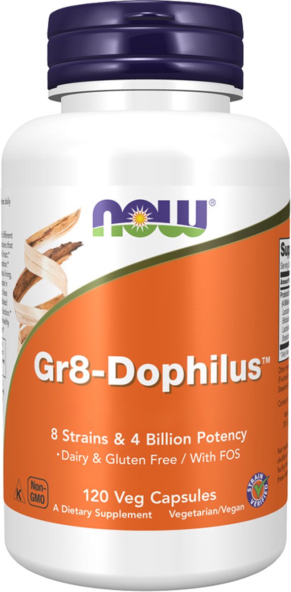 Goedkoopste NOW Foods - Gr8-Dophilus (120 Vegetarian Capsules