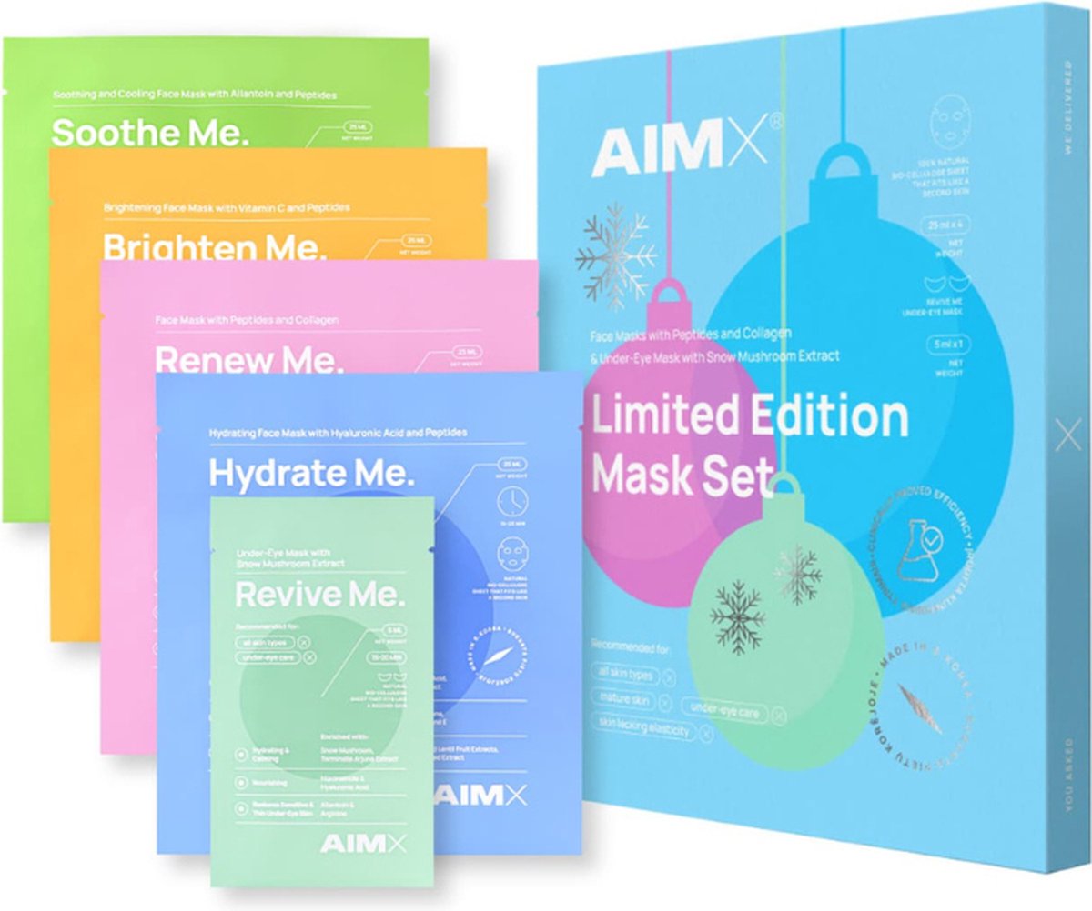 AIMX - Limited Edition Maskerset - Sheetmaskers