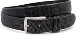Thimbly Belts Sportieve zwarte broek riem heren - heren riem - 3.5 cm breed - Zwart - Echt Leer - Taille: 105cm - Totale lengte riem: 120cm