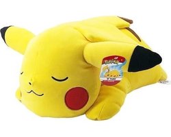 Pokémon Pluche - Slapende Pikachu 45 cm