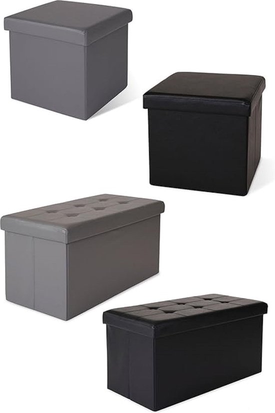 Cassina LC2 Tweezits Bank Le Corbusier Zwart - Leer - : nieuw en gebruikt design meubilair en stoelen Cassina LC2 Tweezits Bank Le Corbusier Zwart - Leer - : nieuw en gebruikt design meubilair en stoelen