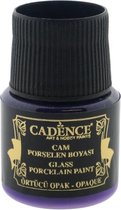 Cadence Glas- en Porseleinverf Opaque 45 ml Paars