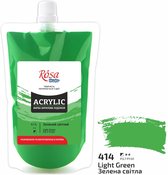 Rosa Studio Acrylverf Soft Pack 200 ml 414 Light Green