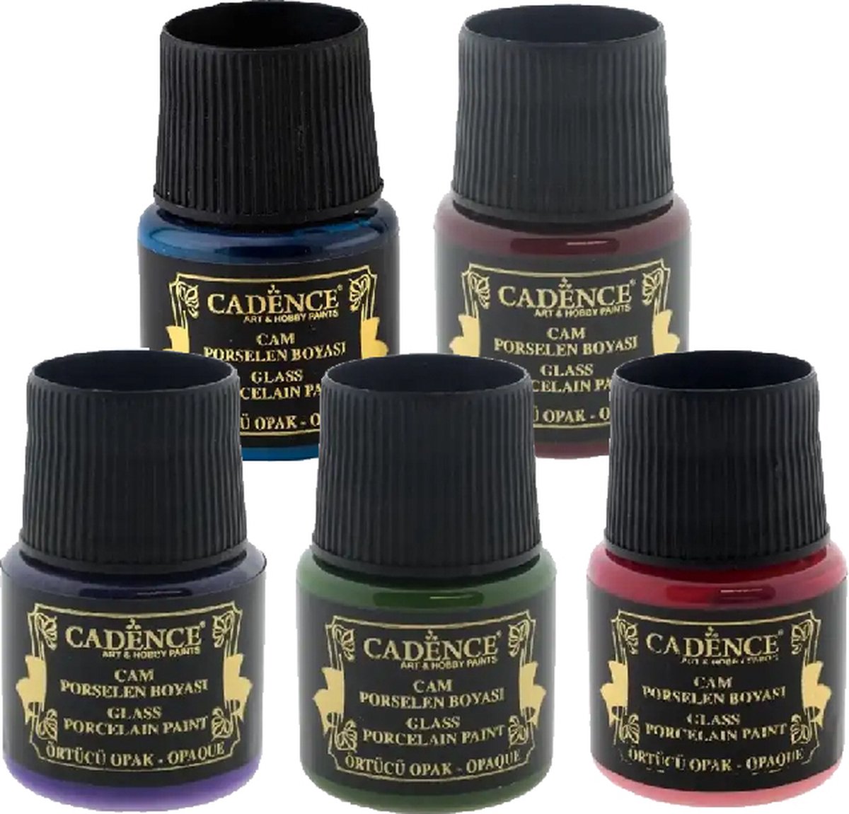 Cadence Glas- en Porseleinverf Opaque 45 ml Military Green