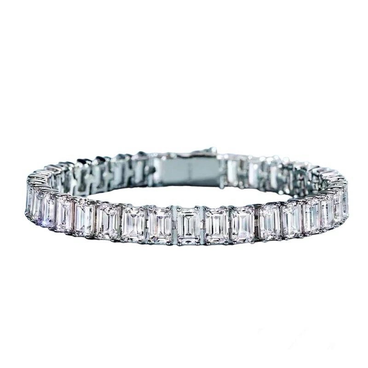 Tennisarmband - Diamonds - Luxe Armband - S925 Echt Zilver