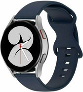 By Qubix 22mm - Solid color sportband - Donkerblauw - Huawei Watch GT 2 - GT 3 - GT 4 (46mm) - Huawei Watch GT 2 Pro - GT 3 Pro (46mm)