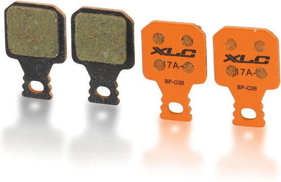 XLC BP-O38 Remblokjes - Magura MT5/MT7 - Set a 2 Stuks - Oranje