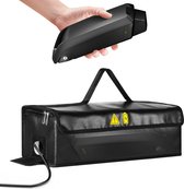 Accutas Ebike, 41x31x12cm Accu Tas voor E-bike, Fiets Accu Tas voor Middelgrote Batterijen