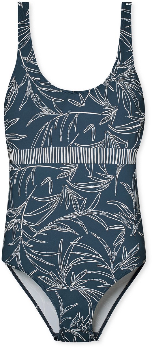 Schiesser Schwimmer Dames Badpak blauw
