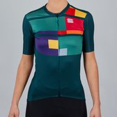 Sportful Fietsshirt korte mouwen Dames Groen  - IDEA W JERSEY SEA MOSS - S