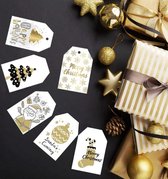 Cabantis Kerst Labels – Kerstversiering – Kerstcadeau – Kerstmis – 30 labels