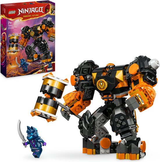 【R&B】xplicit LEGO NINJAGO Cole's elementaire aardemecha - 71806 | bol