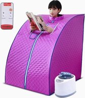 Velox Mobiele Sauna - Draagbare Saunacabine - Opvouwbare sauna - Stoomcabine - Sauna Tent - Sauna Accessoires - Wit