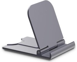 Jumada's - Support de table réglable universel pour smartphone, tablette, iPad, iPhone, téléphone portable, mobile - Zwart