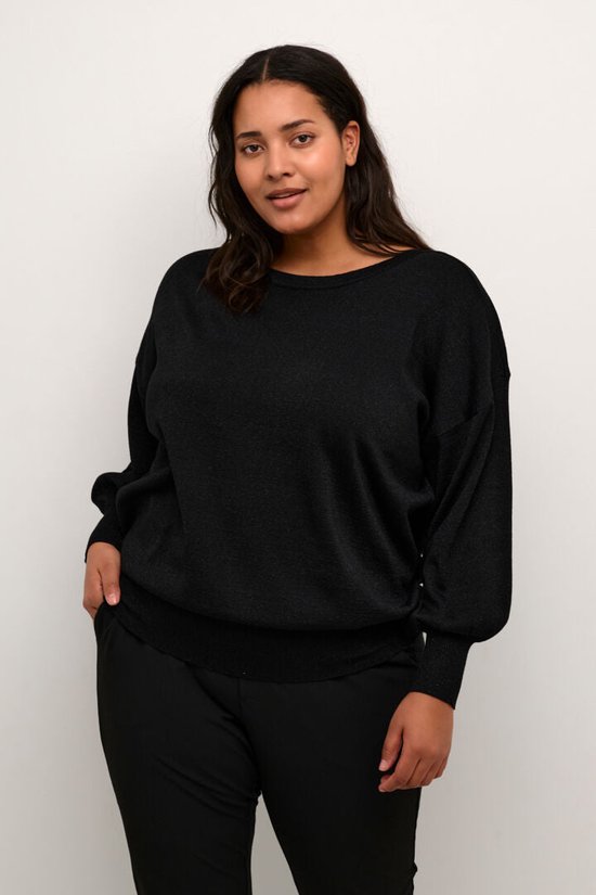 Regitta knit pullover - black deep