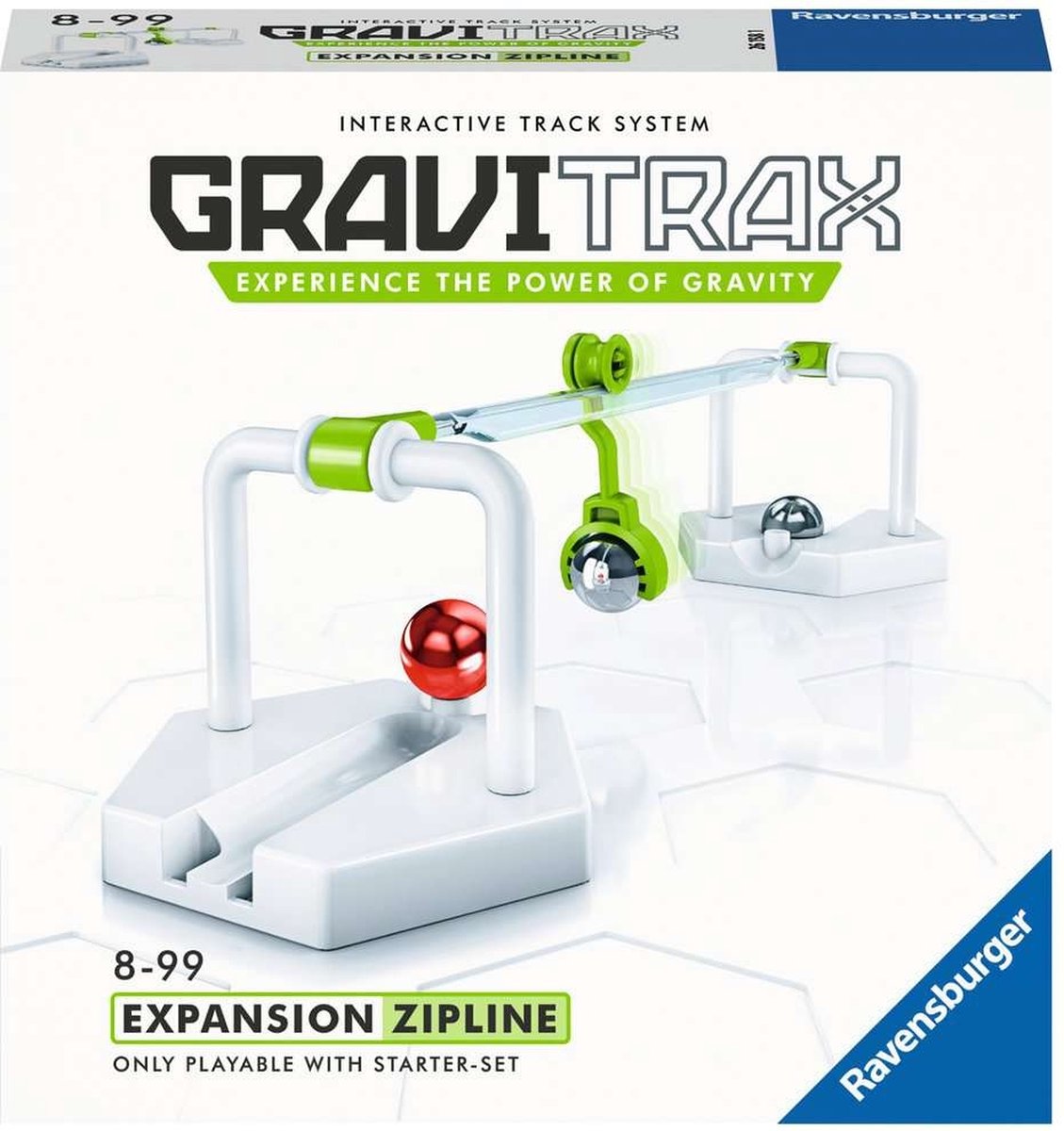 GraviTrax® Zipline Uitbreiding - Knikkerbaan - GraviTrax