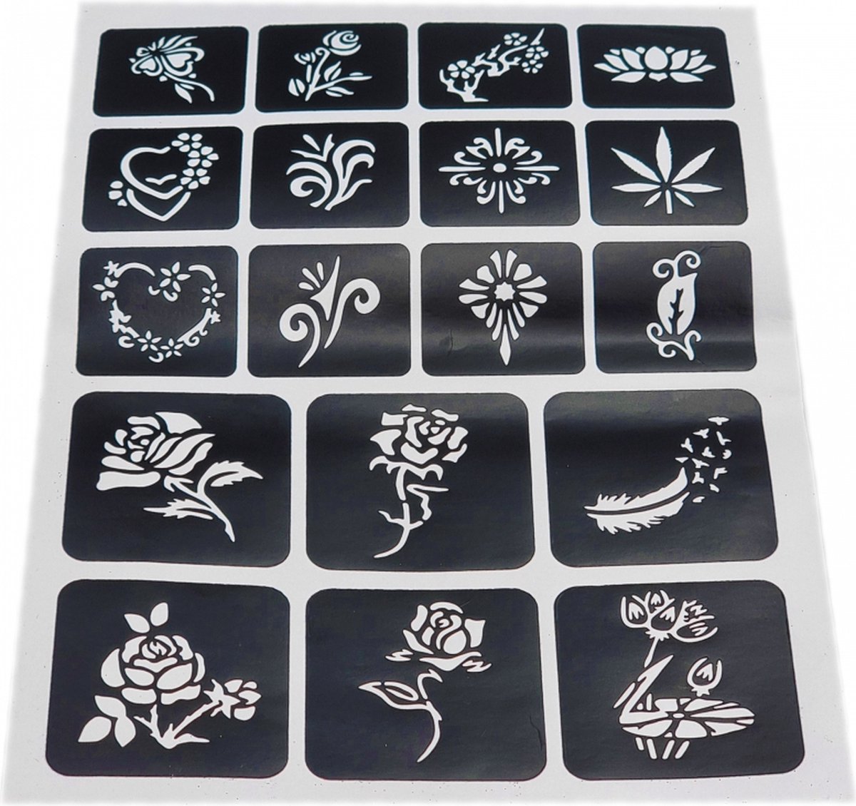 WOOPIE kinder Glitter Tattoo speelgoed set meisjes - Glitter tattoos - Speelgoedtattoo - XXL set — afbeelding 4