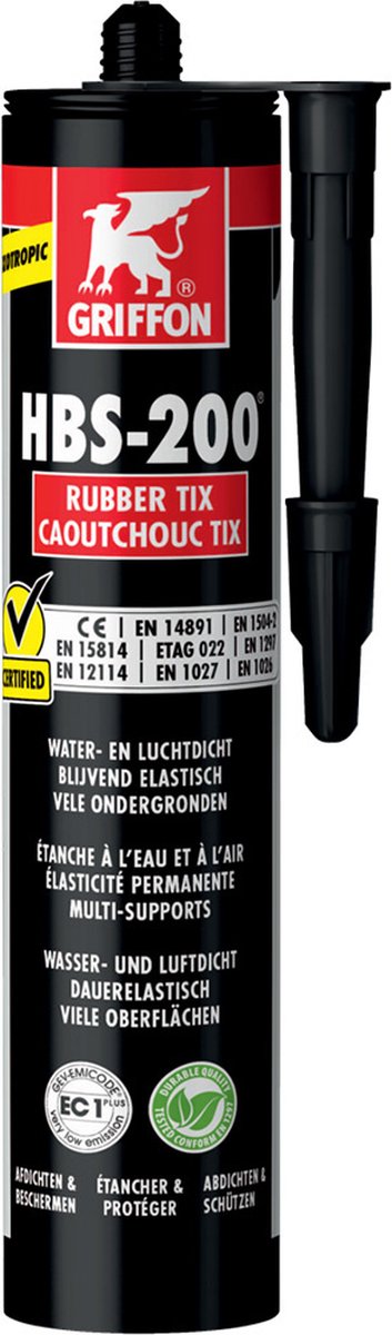 Griffon HBS-200 liquid rubber 310 gram koker