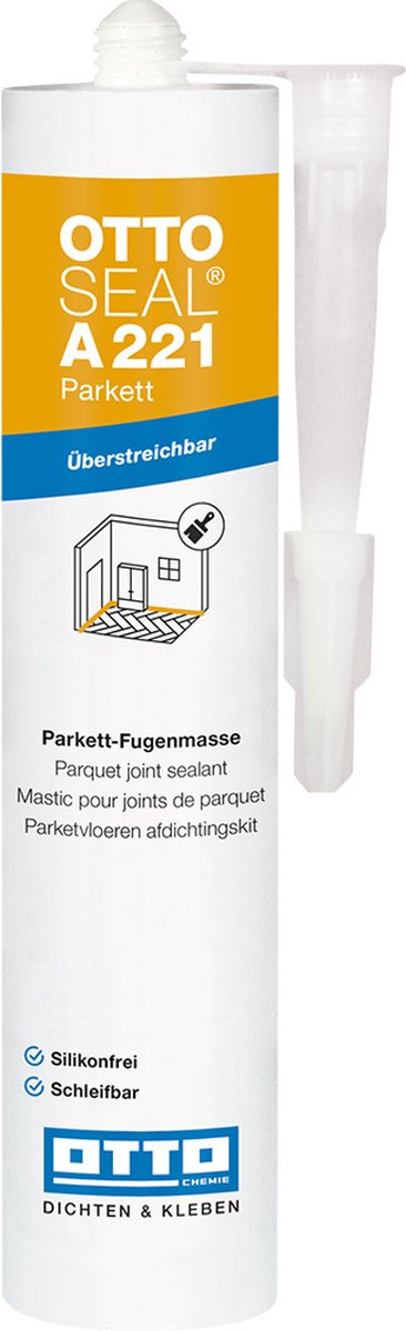 Ottoseal Parkett A221 310ml - Voegengrijs C71