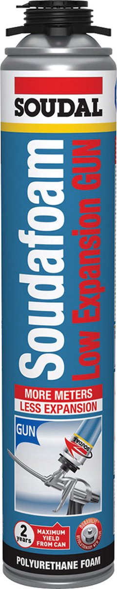 Soudafoam Low Expansion Purschuim tbv schroef-spuitpistool (750ml)-Soudal