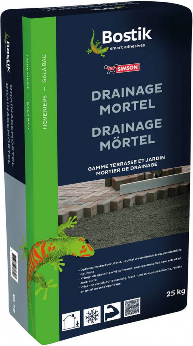 Bostik Drainagemortel 25 kg