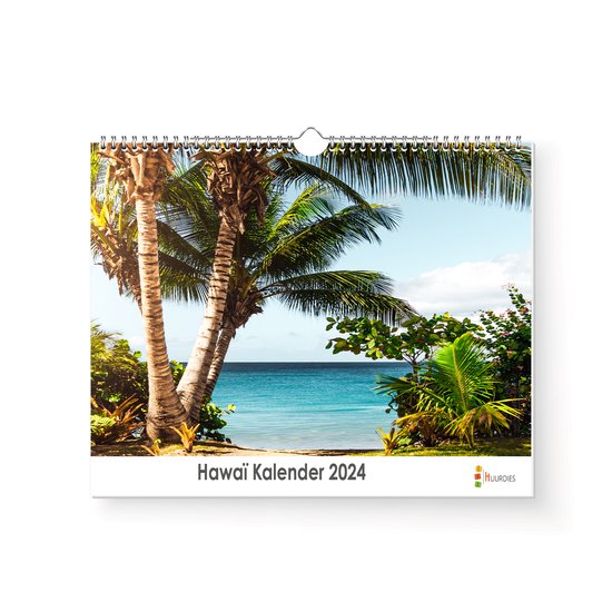 XL 2024 Kalender Jaarkalender Hawaï bol