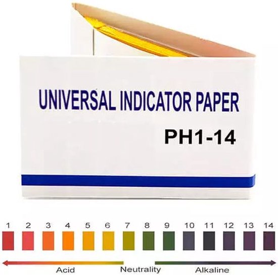 Papier test pH (lot de 20 bandelettes)