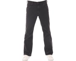 Wrangler Heren Jeans Broeken Jacksville bootcut Fit Zwart Volwassenen Denim Jeansbroek Spijkerbroek heren