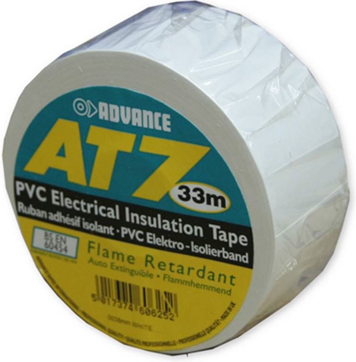 Advance AT7 PVC tape 38mm-33m wit