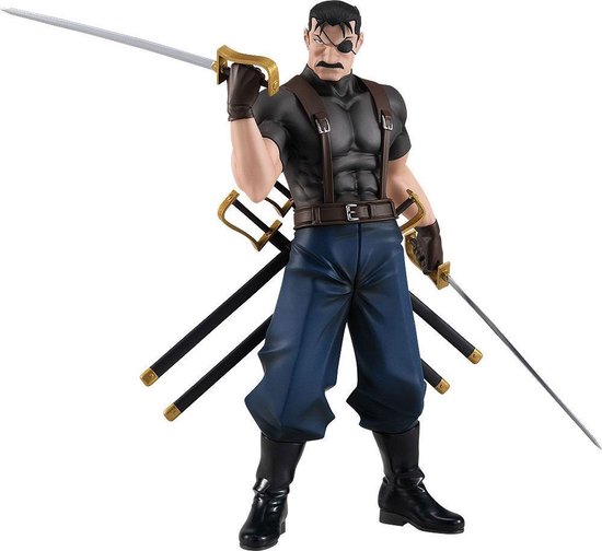 Foto: Fullmetal alchemist brotherhood pop up parade pvc statue king bradley 18 cm