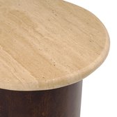 Nijwie New York salontafel Ø78, rechte voetNieuwe York salontafel met een diameter van 78 centimeter en een rechte voet.