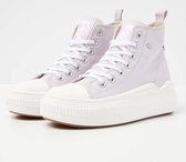 British Knights - Kaya Flow Mid Dames Sneakers Hoog - Maat 40 - Paars - Katoen - Vrouwen Schoenen