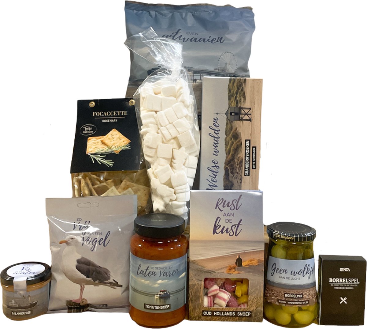 Kerstpakket Zee kerst kerstpakket kerst cadeau borrelpakket