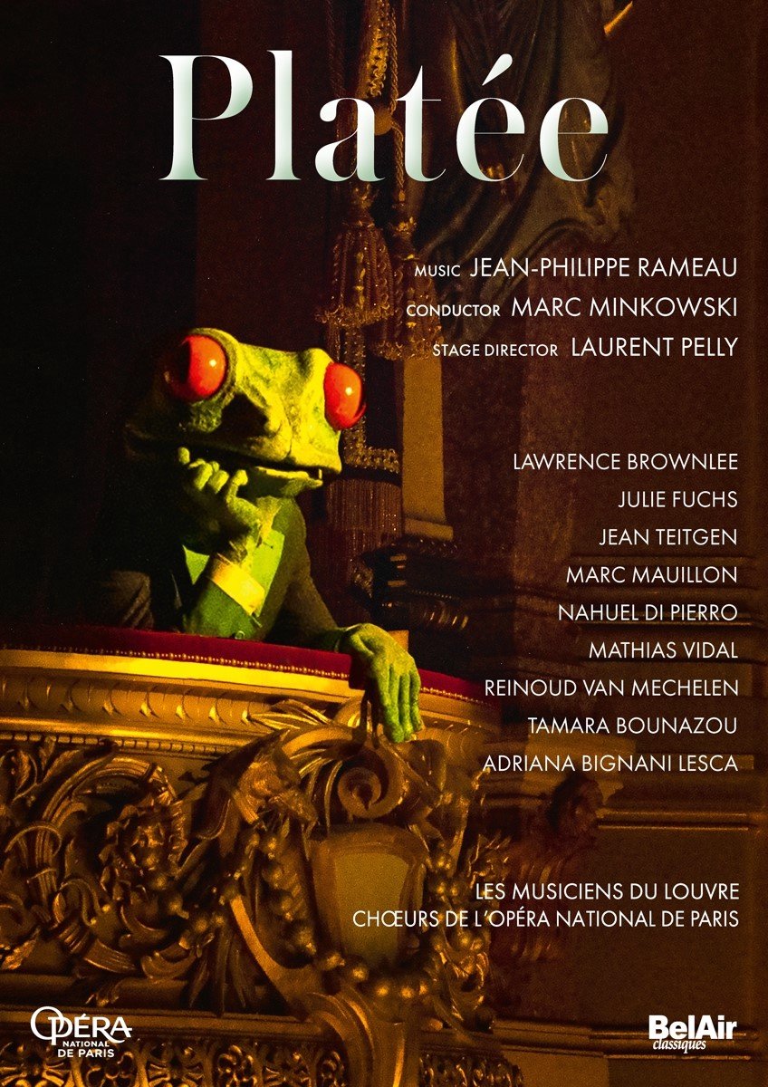 Marc Mauillon, Marc Minkowski, Reinoud Van Mechelen - Rameau: Platée (DVD)