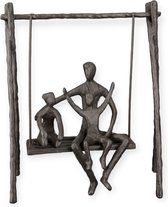 Artisanat de Gilde - Sculpture - Statue - Amour paternel - Métal - Zwart