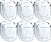 OTIX Dubbelwandige Glazen - Koffie - Koffietassen - Transparant - 12 stuks - 200ml