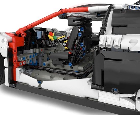 Jamara Audi R8 LMS GT3 1:8 bouwpakket met 3314 onderdelen - 