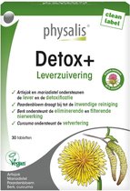 Physalis Supplementen Detox+ Tabletten Leverzuivering 30Tabletten