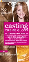 L’Oréal Paris Casting Crème Gloss Middenblond 700 - Semi-permanente Haarkleuring Zonder Ammoniak
