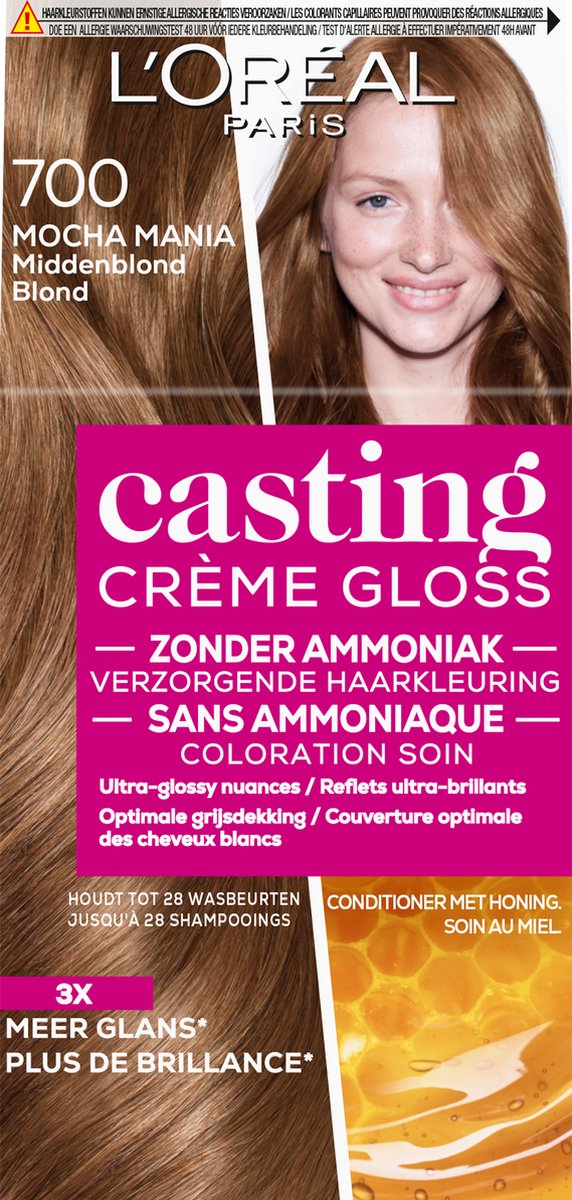 L'Oréal Paris Casting Crème Gloss 700 Mocha Mania Blond | bol