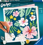 Ravensburger CreArt Exotic Flowers - Schilderen op nummer voor volwassenen