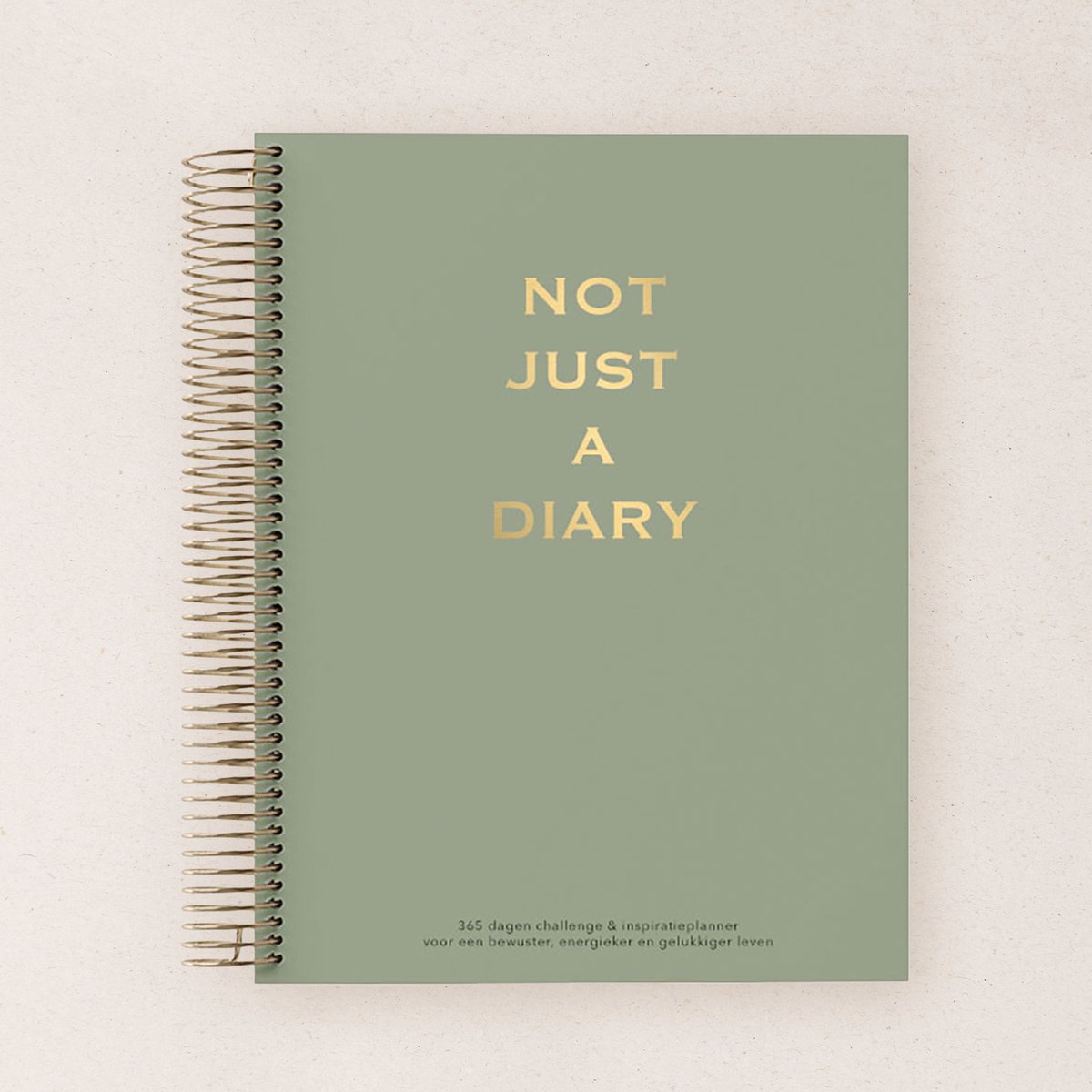 Not Just A Dairy Selfcare Journal - Reflectie Dagboek - Dankbaarheidsdagboek - 6 minuten dagboek - Inspiratieplanner - Volwassenen - A5 formaat