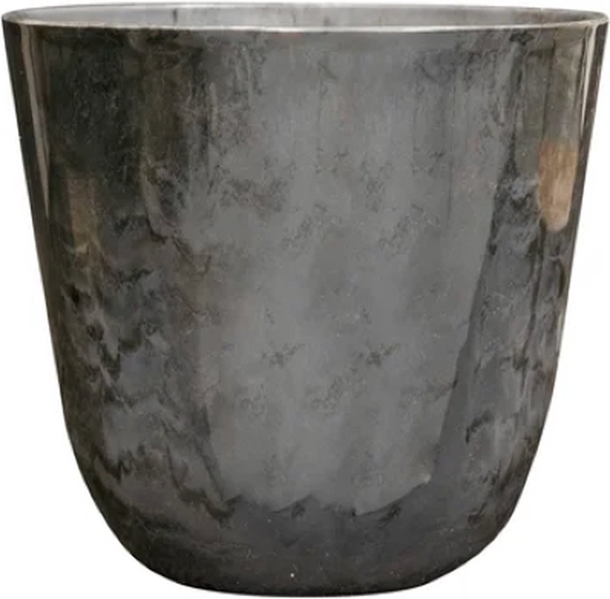Pot palermo d40h36cm marmergrijs