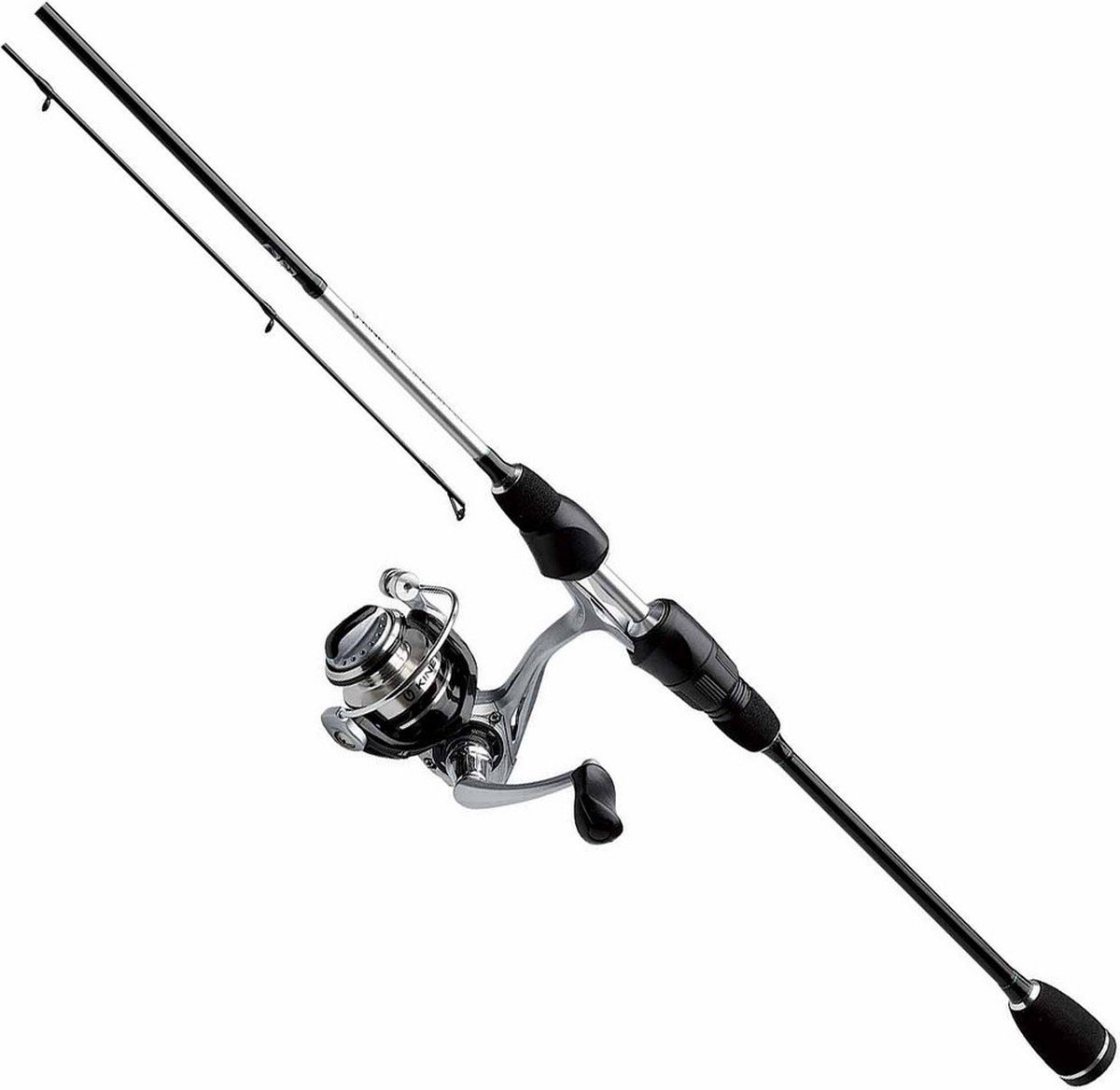 Kinetic Demigod Ct Spinning Combo Zwart 1.83 m / 0.7-7 g