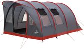 Tent - Geschikt Voor 3 Personen - Tunneltent - Camping - Familie Tent - Met Luifel en Ingebouwde Bodem - 400 x 200 x 200 cm - Kampeertent - Donkergrijs