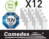 12x COMEDES waterfilter voor SIEMENS / BOSCH koffiemachines 12 stuks
