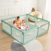 NAIZY Babybox, XL, grijs, afsluitrooster met antislip basis en