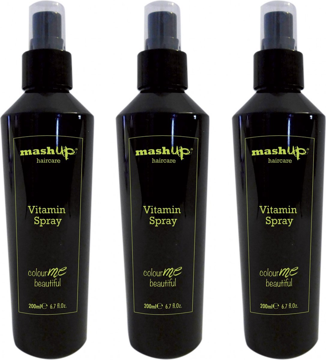 mashUp haircare Colour Me Beautiful Vitamin Spray 200ml - 3 stuks
