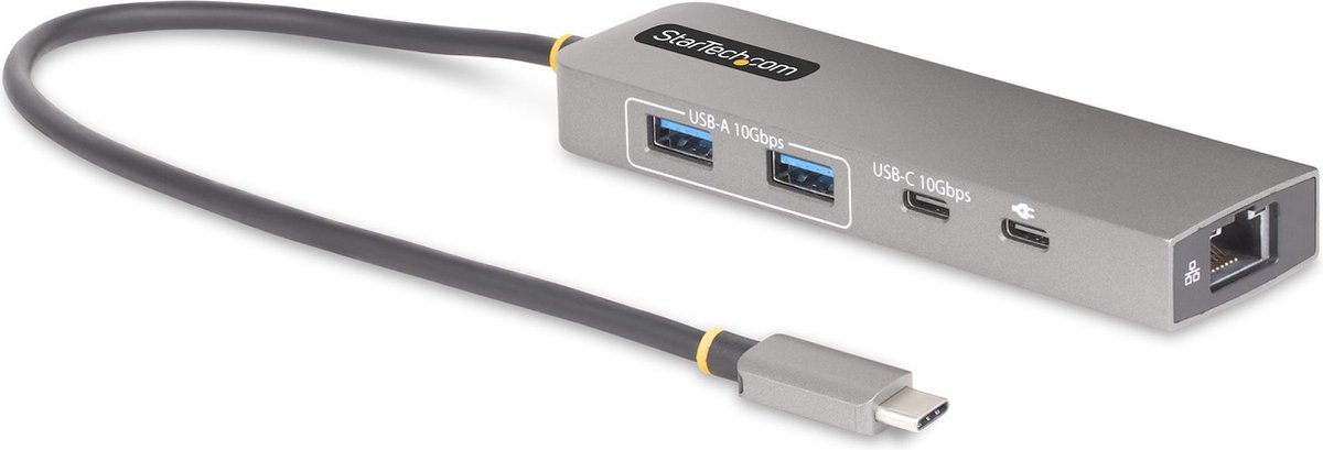 StarTech.com USB-C Hub met 2,5 GbE en 100W Power Delivery
